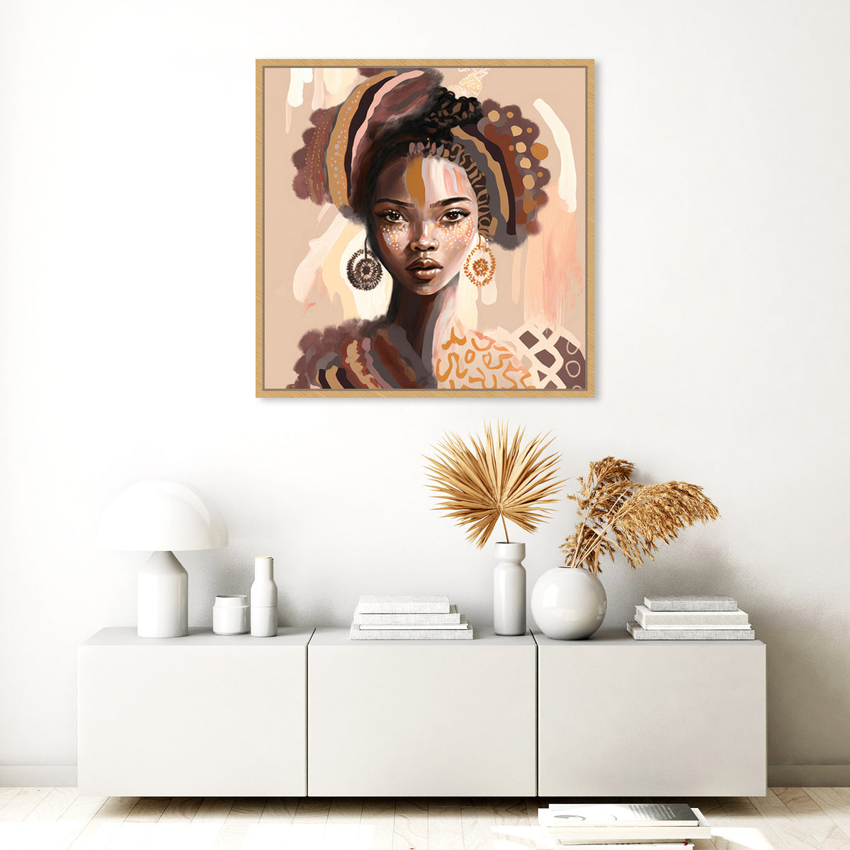 Faces of Unity: Amara, by Bella Eve – Zokis Canvas Art