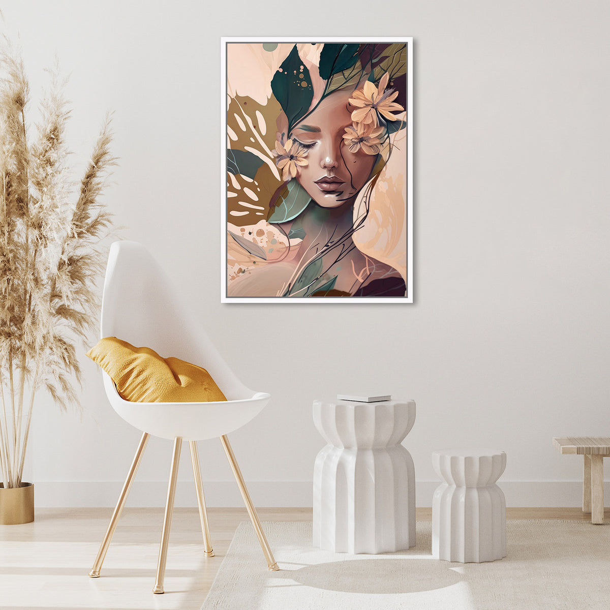 Faces of Unity: Wildflower, by Bella Eve – Zokis Canvas Art