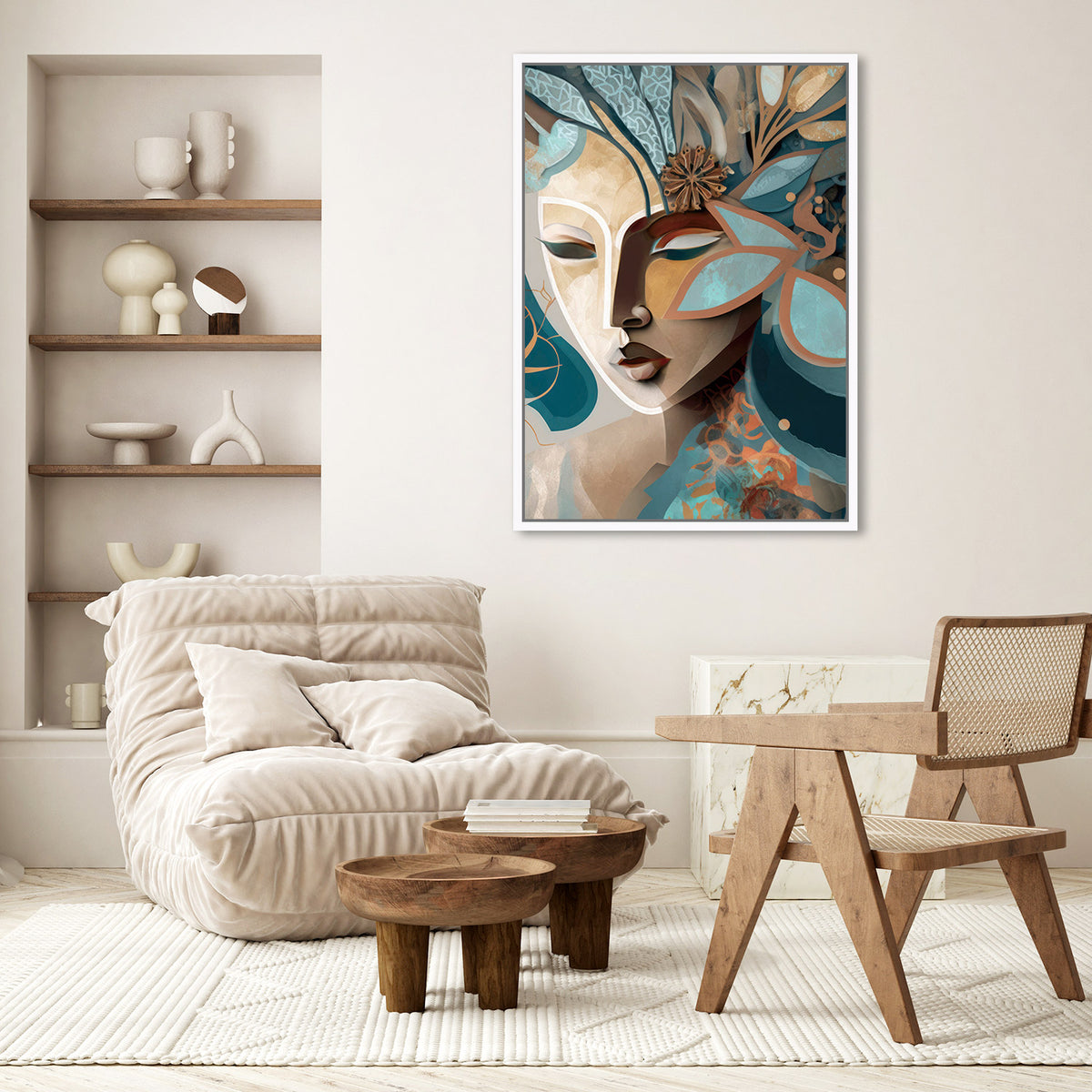 Faces of Unity: Leaf, by Bella Eve – Zokis Canvas Art