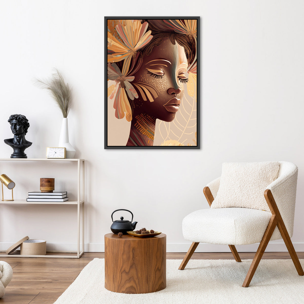 Faces of Unity: Chiku, by Bella Eve – Zokis Canvas Art