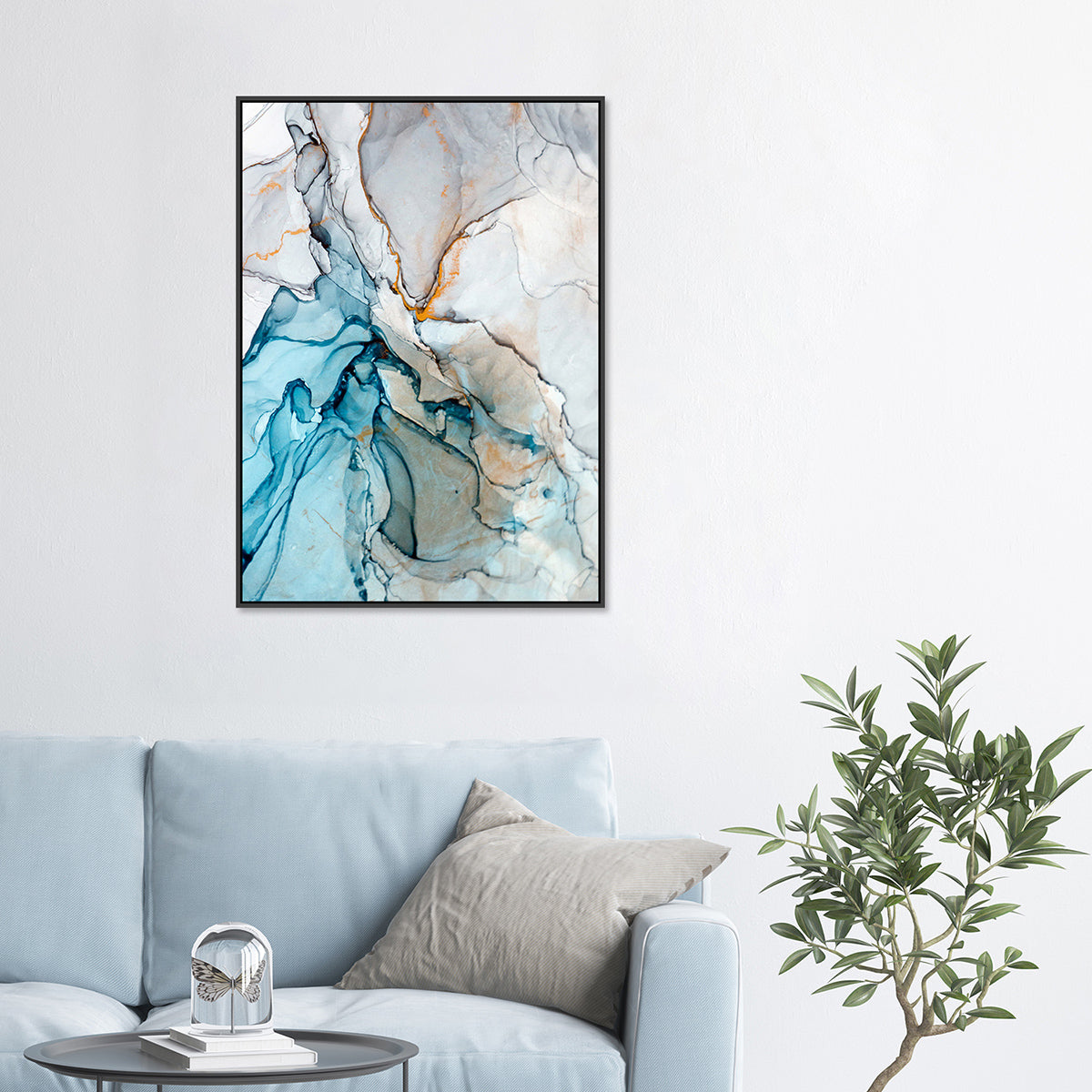 Ocean Drift, Abstract Art, Style A – Zokis Canvas Art